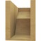 Ekena Millwork 6in. W x 8in. H x 12in. L Crestline Woodgrain TimberThane Rafter Tail, Primed Tan RFTUR06X08X12CRERCPR - alternate 6